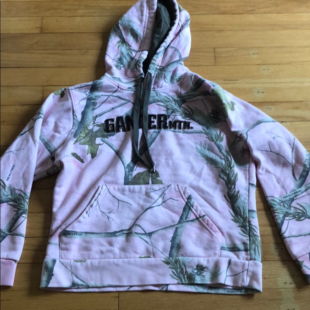 pink camo sweatshirt
